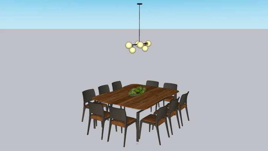 Mesa Jantar 10 Lugares