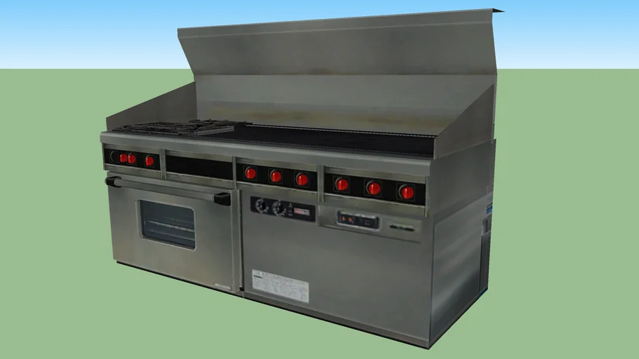 Kitchen restaurant stove