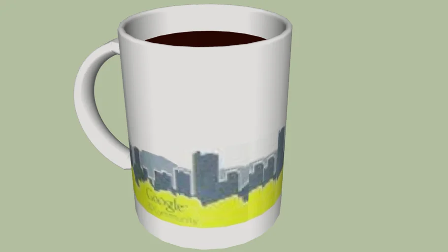 Caneca '' Google 3D Community ''