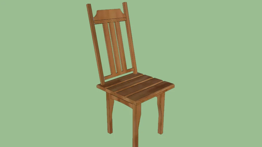 Wood chair