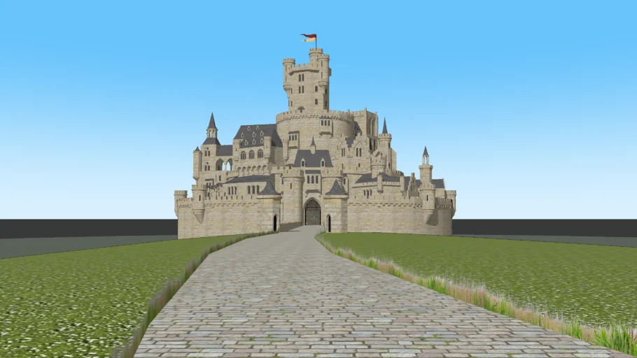 Spiral castle (fully walkable)