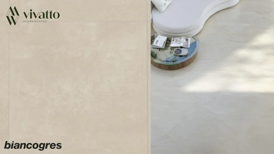 Tribeca Beige 60x60cm - Biancogres Porcelanato