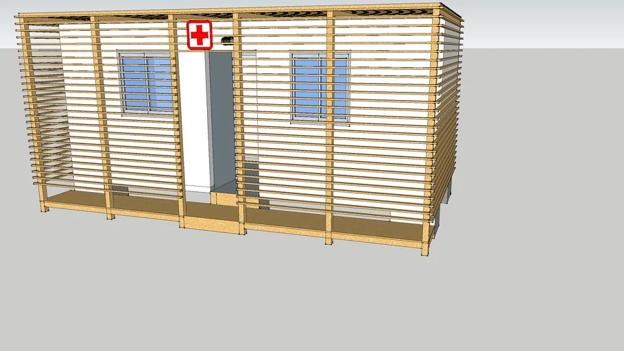 Container adaptado para enfermeria