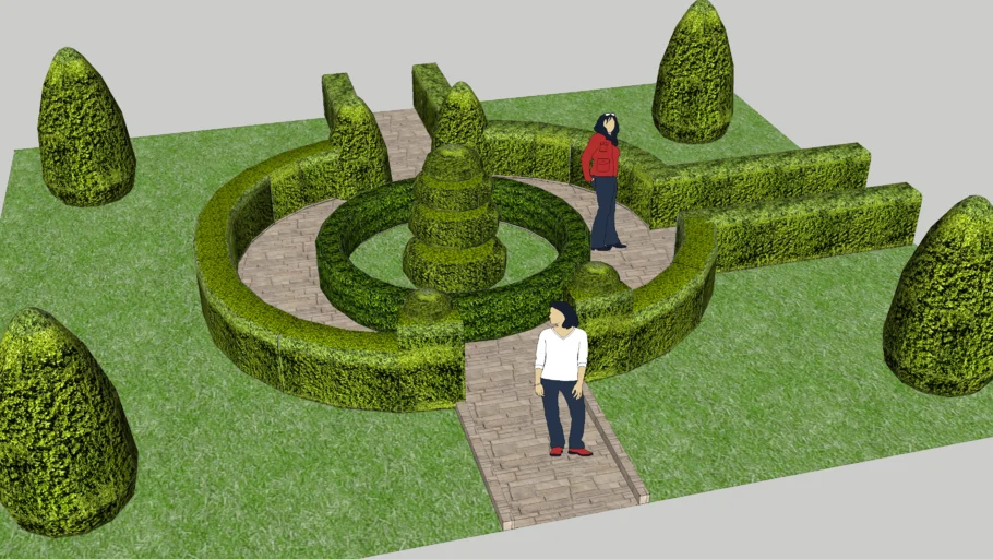 SIEPI  COMPONIBILI PER LA PROGETTAZIONE DI  GIARDINI