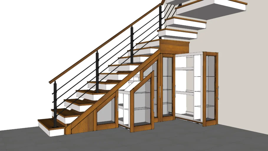 under stairs storage (lemari Tangga)