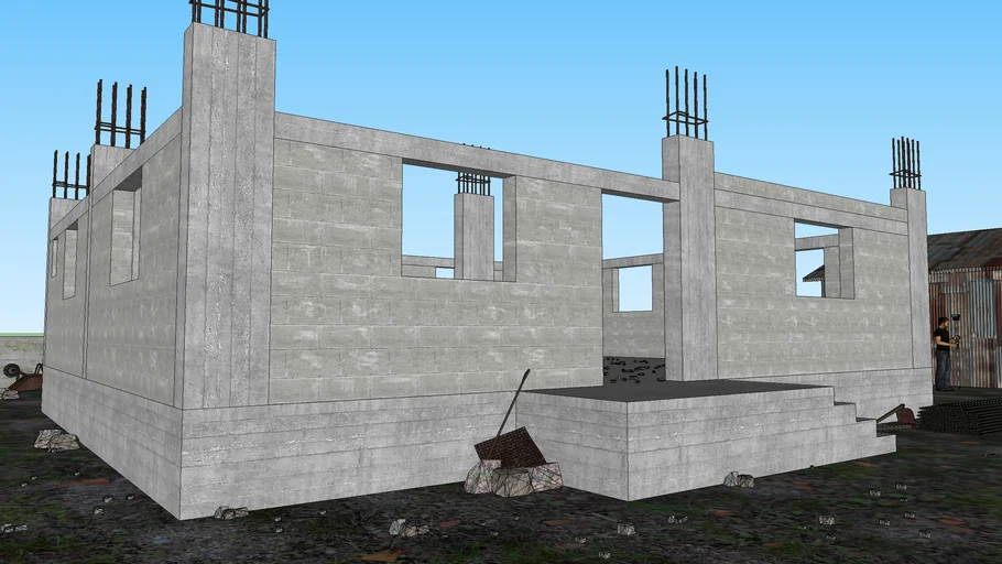 بيت قيد الانشاء