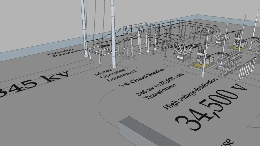 345 Kilovolt Substation