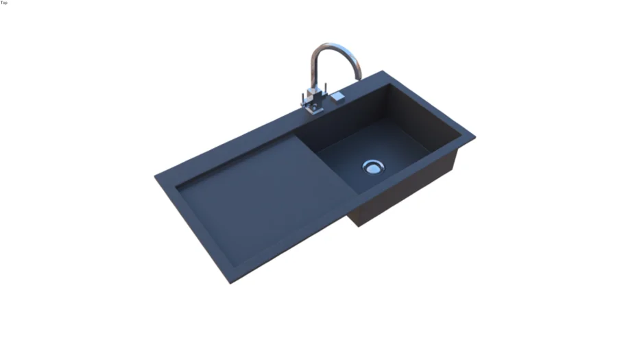 Kitchen Sink (High Poly+Material)