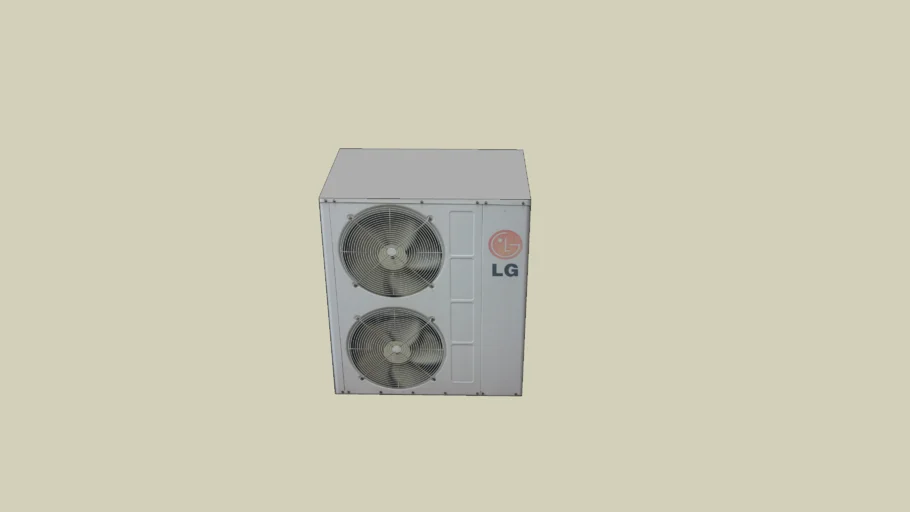 Aire acondicionado radiador dual LG.