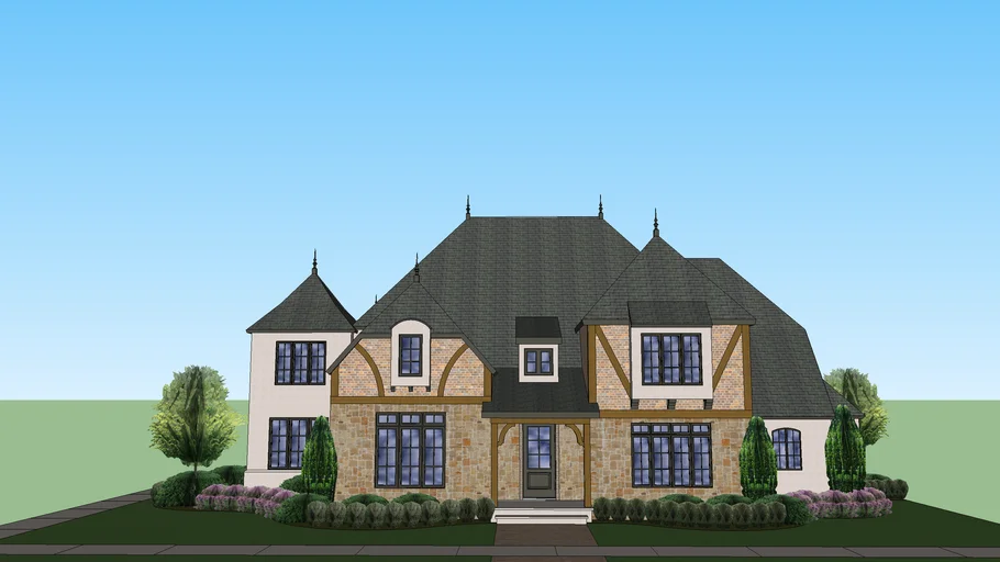 Tudor Style Home