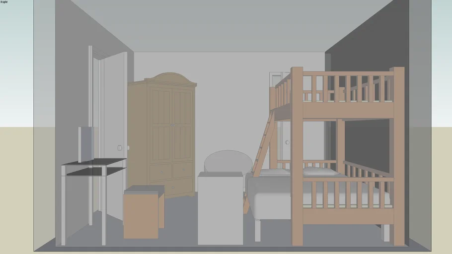 the kids room