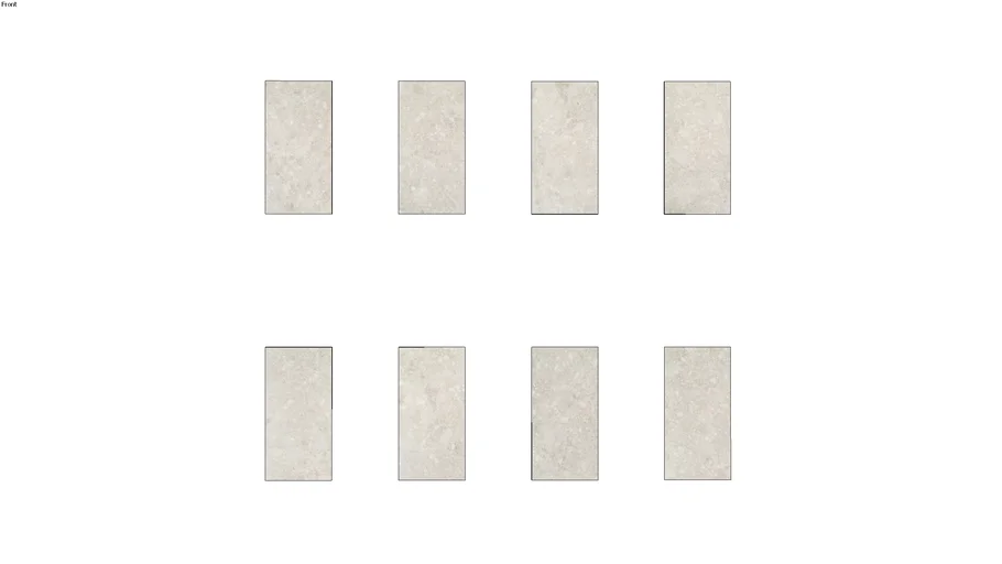 PIETRA LOMBARDA OFF WHITE 60X120 NAT RET 01 - PORTOBELLO