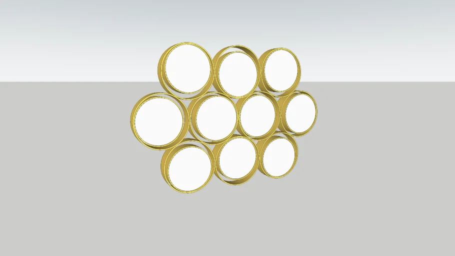 West Elm Multi Circle Mirror