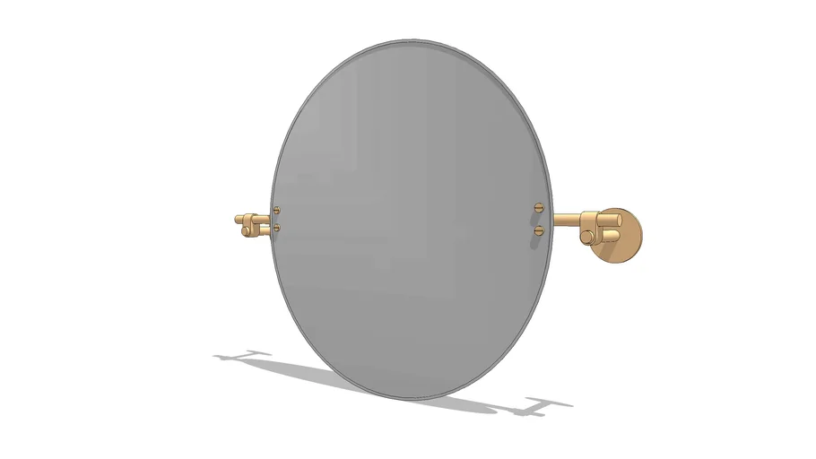 Buster + Punch Brass Mirror