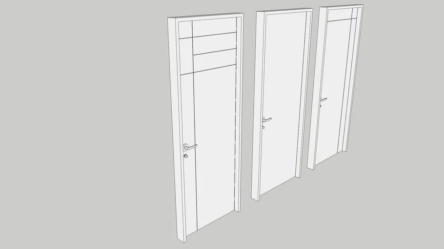 Puertas de Tambor de madera para despiezar / Door Wood /porta por tamnbot