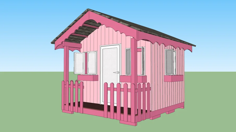 casa de boneca - modelo 01