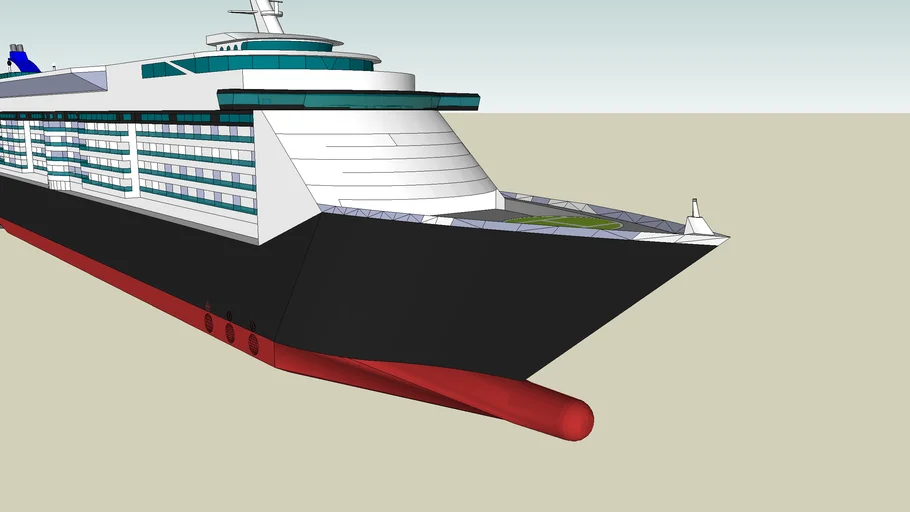 Cruise ship unfinished