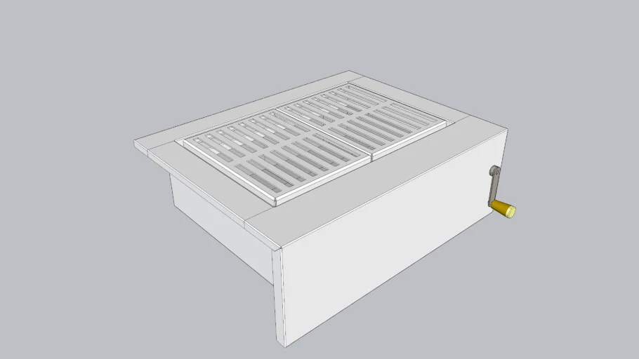 Churrasqueira SMART - Embutir - Inox 304 - by POLYTEC