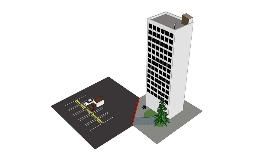 high rise building