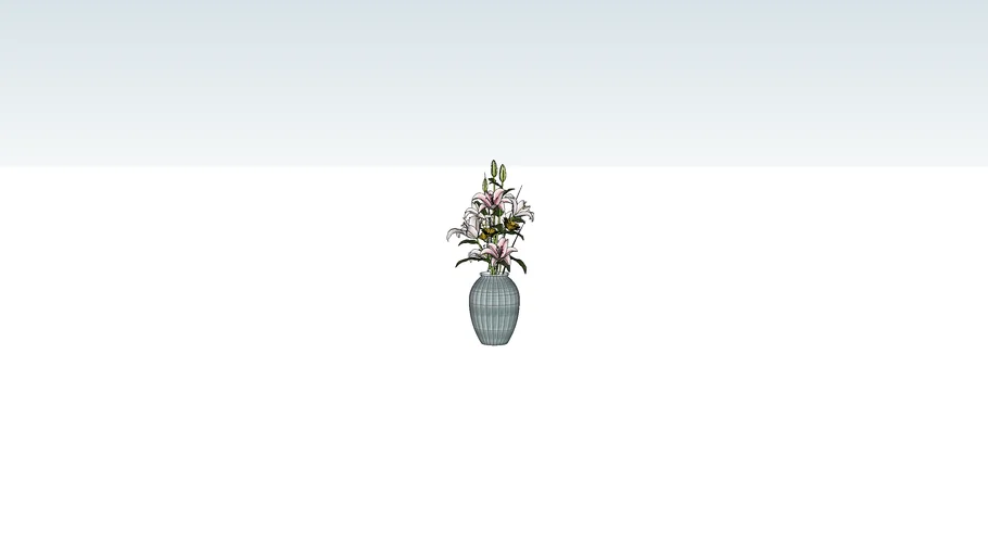 AED Flowers and Vase