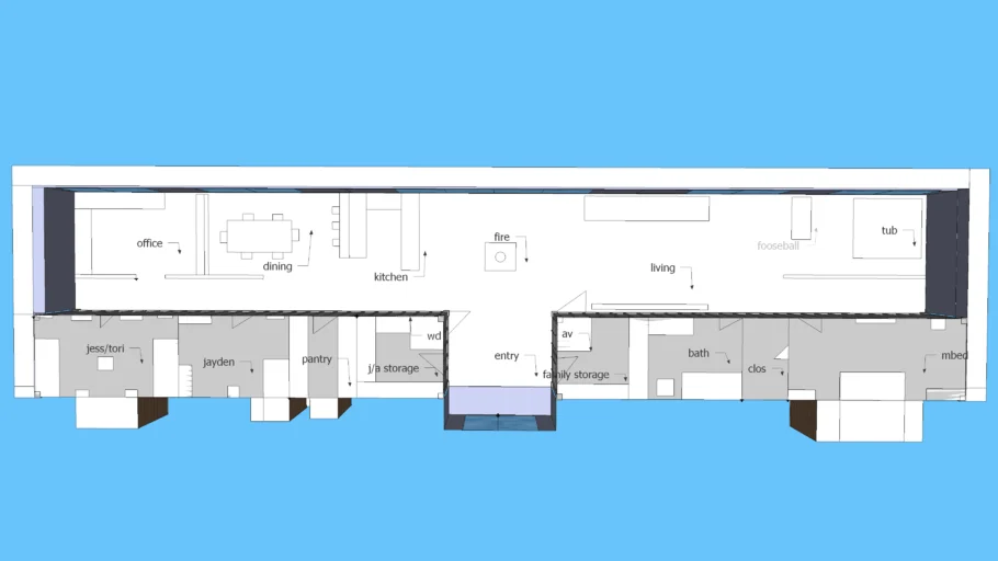 earthship style shipping container house floor plan
