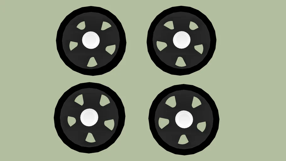 Dodge Charger Police Car wheels