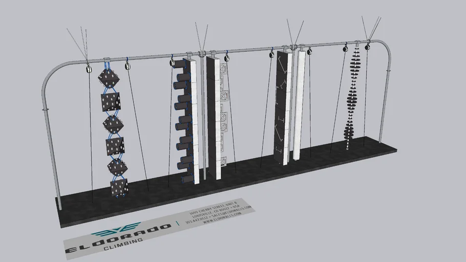 Kinetix Action Towers - 26' Double Arch