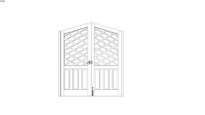 Puerta Celosias