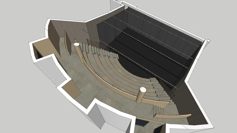 Odéon - petite salle de spectacle - Théâtre d'Angoulême