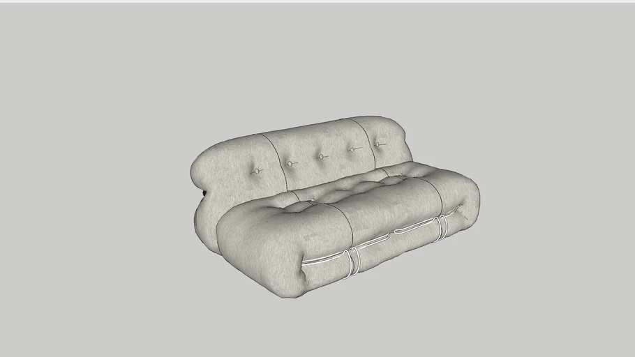 Soriana 2 Seater - Afra & Tobia Scarpa