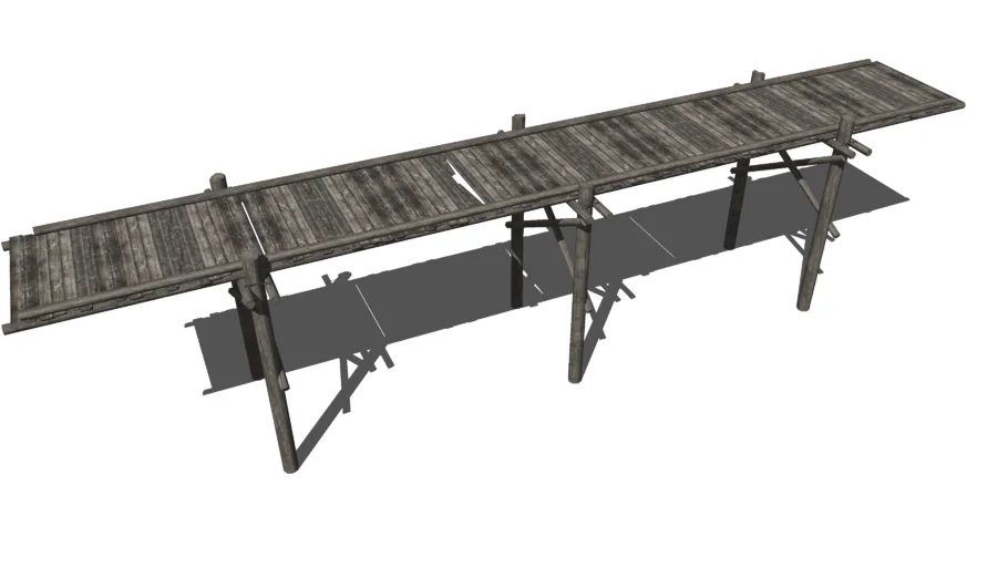 wood bridge
