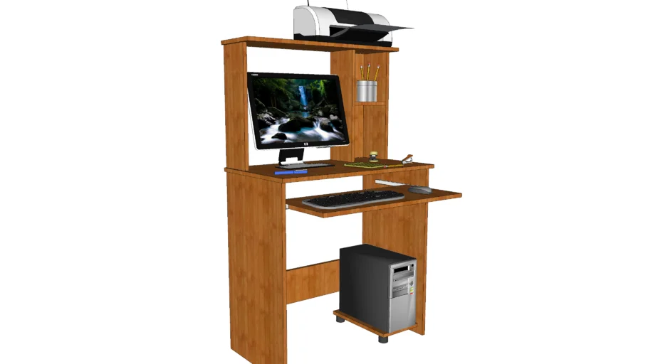 Mueble PC Sencillo