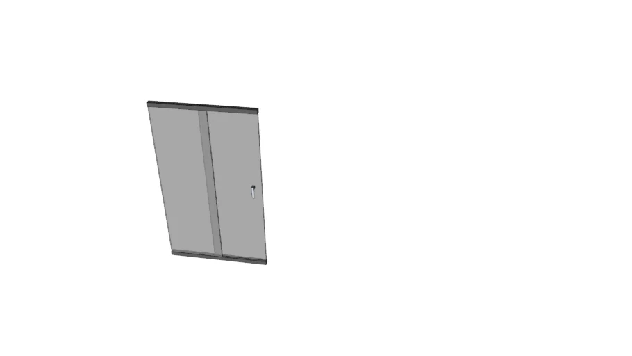 Porta de correr / Box (2 folhas )