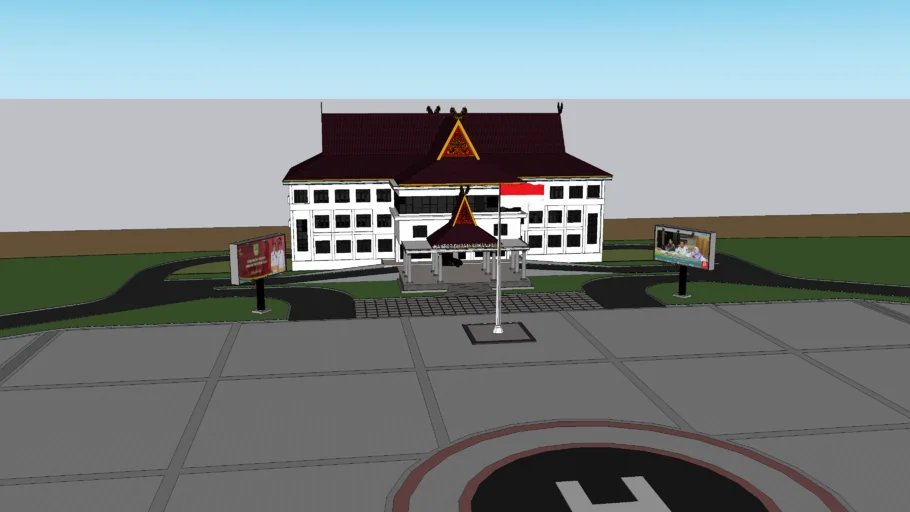 KANTOR BUPATI ROKAN HULU PROVINSI RIAU