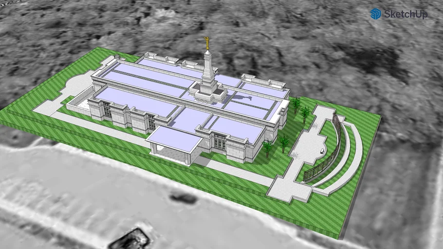Copy of LDS. Temple Louisville Kentucky. Templo Mormon. 76th operating temple.
