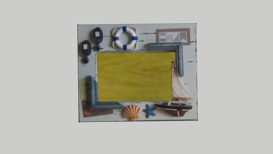 Novelty photo frame Seaside2