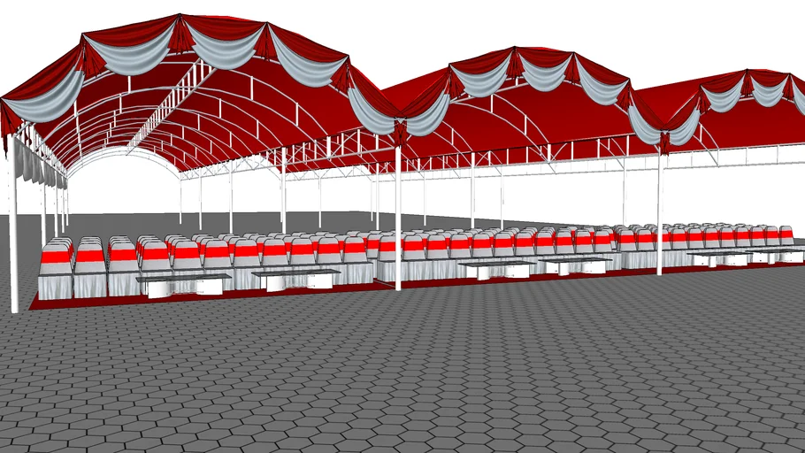 tenda melengkung