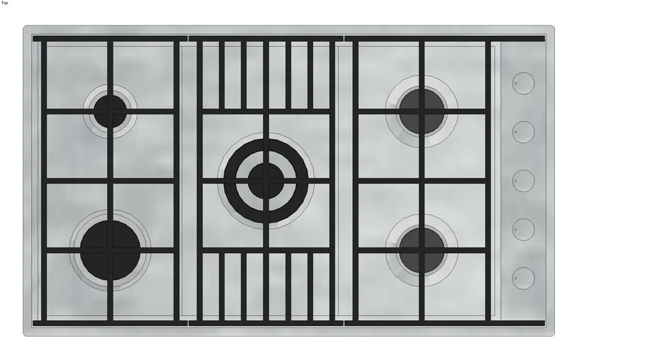 Barrazza Gas Hob - Lab -  1PLB5
