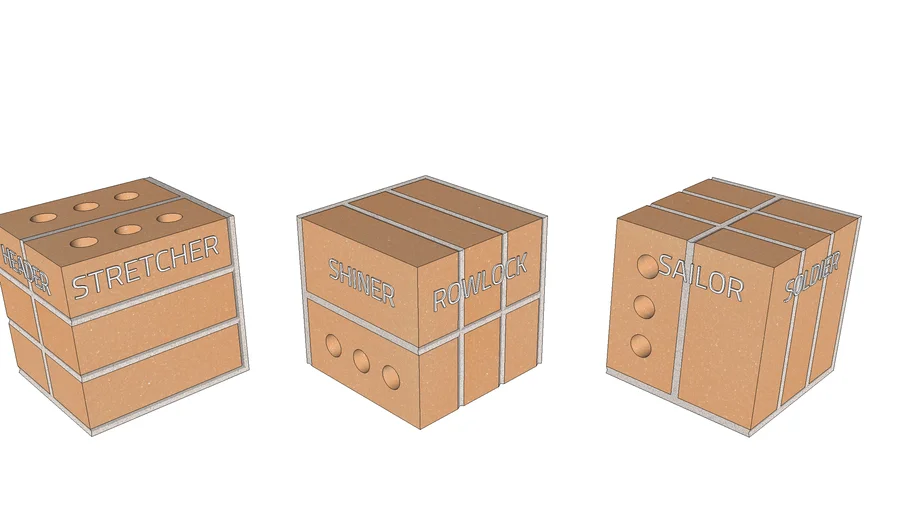 01.410.1010 Brick orientations