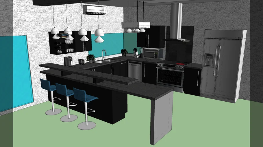 Modern Kitchen Layout