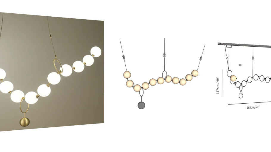 Necklace LED Pendant Lights