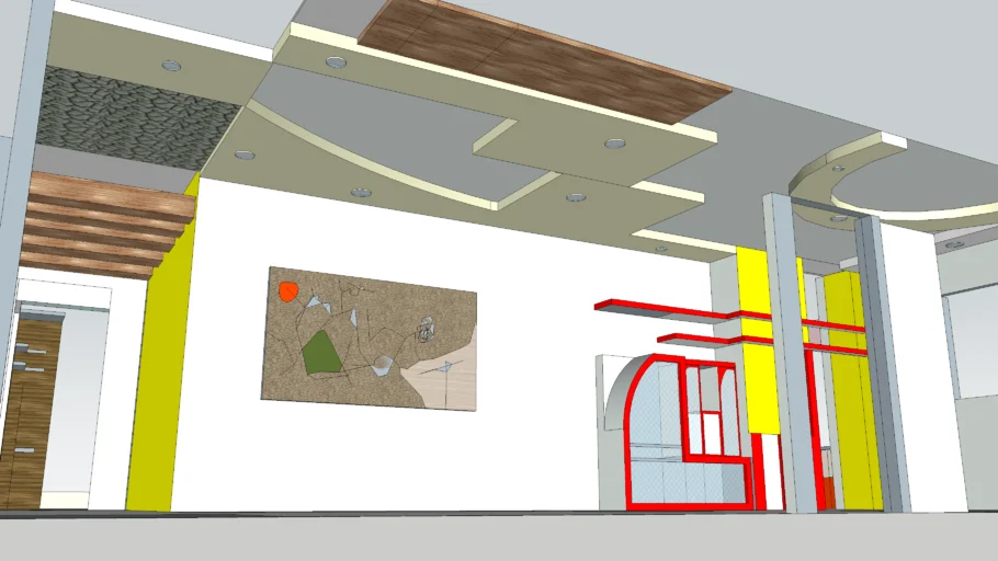 Ceiling Design for residential project