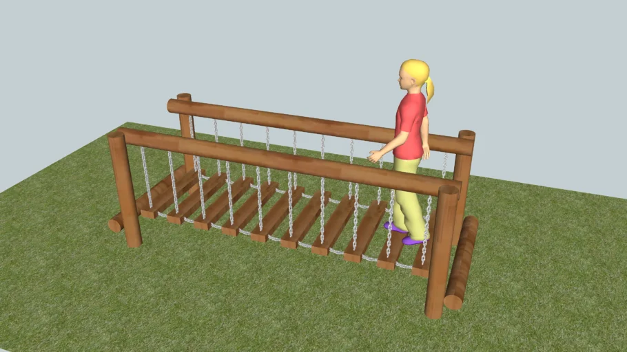 Children's Playground Unit - Clatter Bridge