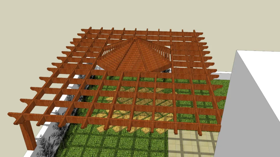 bergula and gazebo