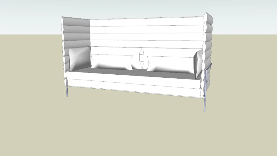 vitra alcove highback sofa