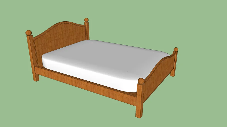 queen bed, cama queen 