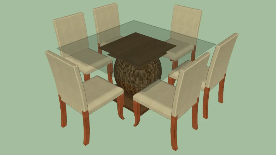 Conjunto de Mesa e Cadeiras (1)