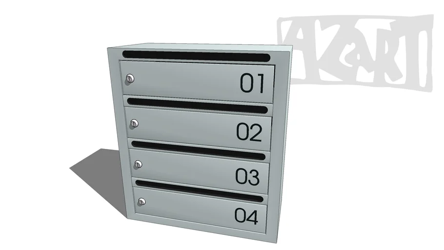 post box | 3D Warehouse