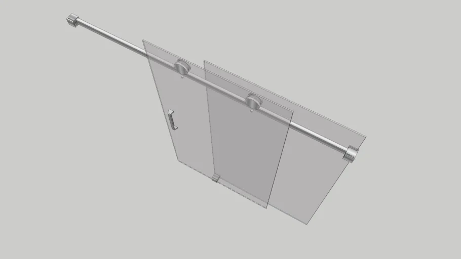 Shower glass doors