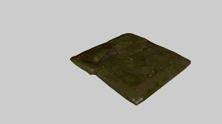 Japanese Shrine Stone Floor 03